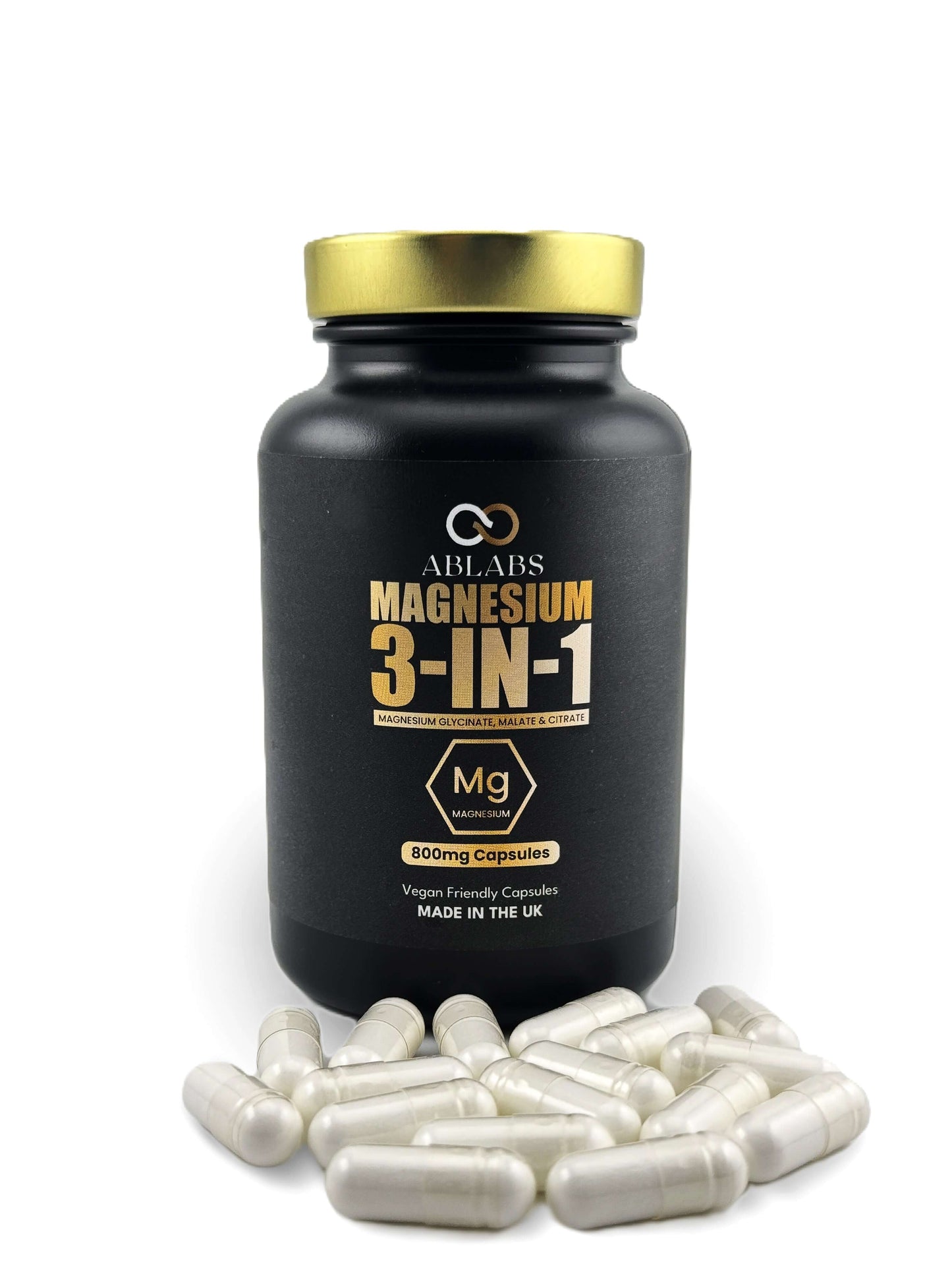 Ablabs Magnesium 3-in-1: Triple-Action Wellness