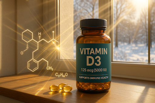 Vitamin D3: The Sunshine Nutrient Your Body Craves (Even in Winter)