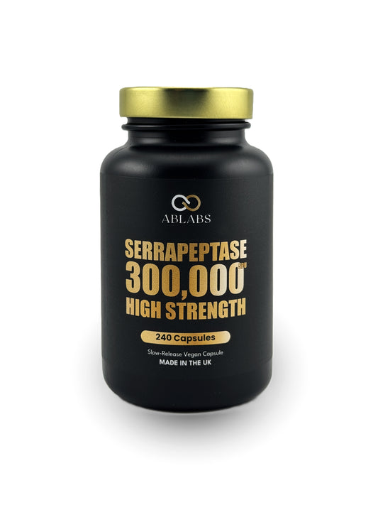Ablabs Serrapeptase 300,000 SPU: Advanced Enzyme Support