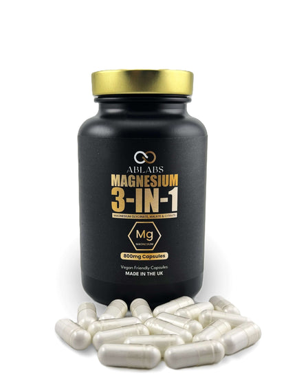 Ablabs Magnesium 3-in-1: Triple-Action Wellness