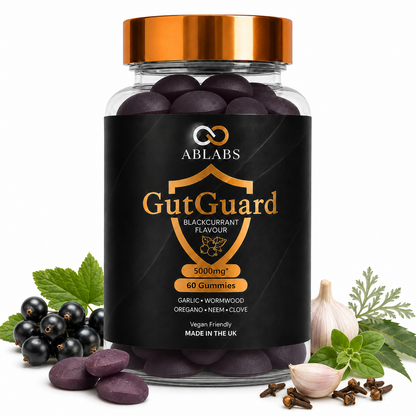 Ablabs GUTGUARD – Blackcurrant Flavour (60 Vegan Gummies)