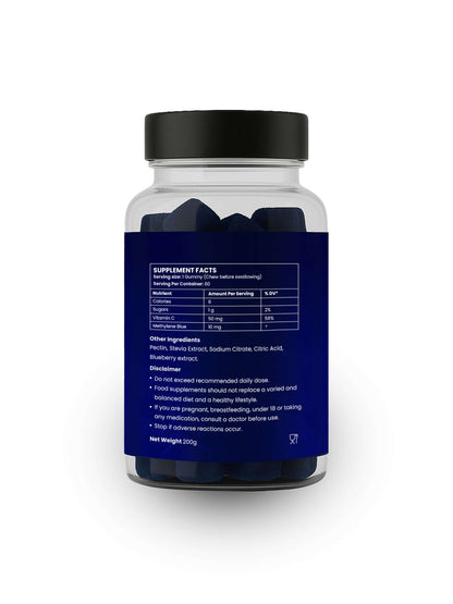 Ablabs Blu — 10 mg MB Gummies (with 50 mg Vitamin C) (Meta) - Ablabs