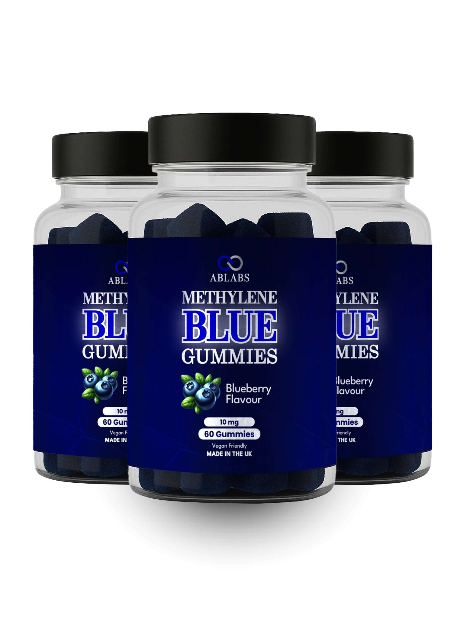 Ablabs Blu — 10 mg MB Gummies (with 50 mg Vitamin C) (Meta) - Ablabs