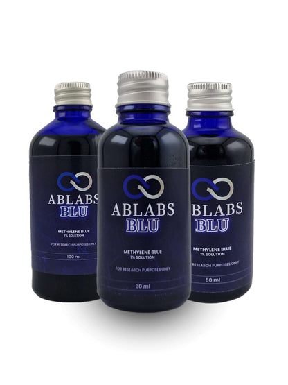 Ablabs Blu – Advanced Methylene Blue Formula 1 % (Liquid) (Meta) - Ablabs
