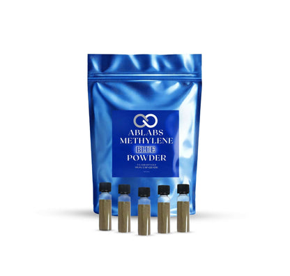 Ablabs Blu – Premium Methylene Blue Powder (5 x 1g Vials) – USP Pharmaceutical Grade (Meta) - Ablabs
