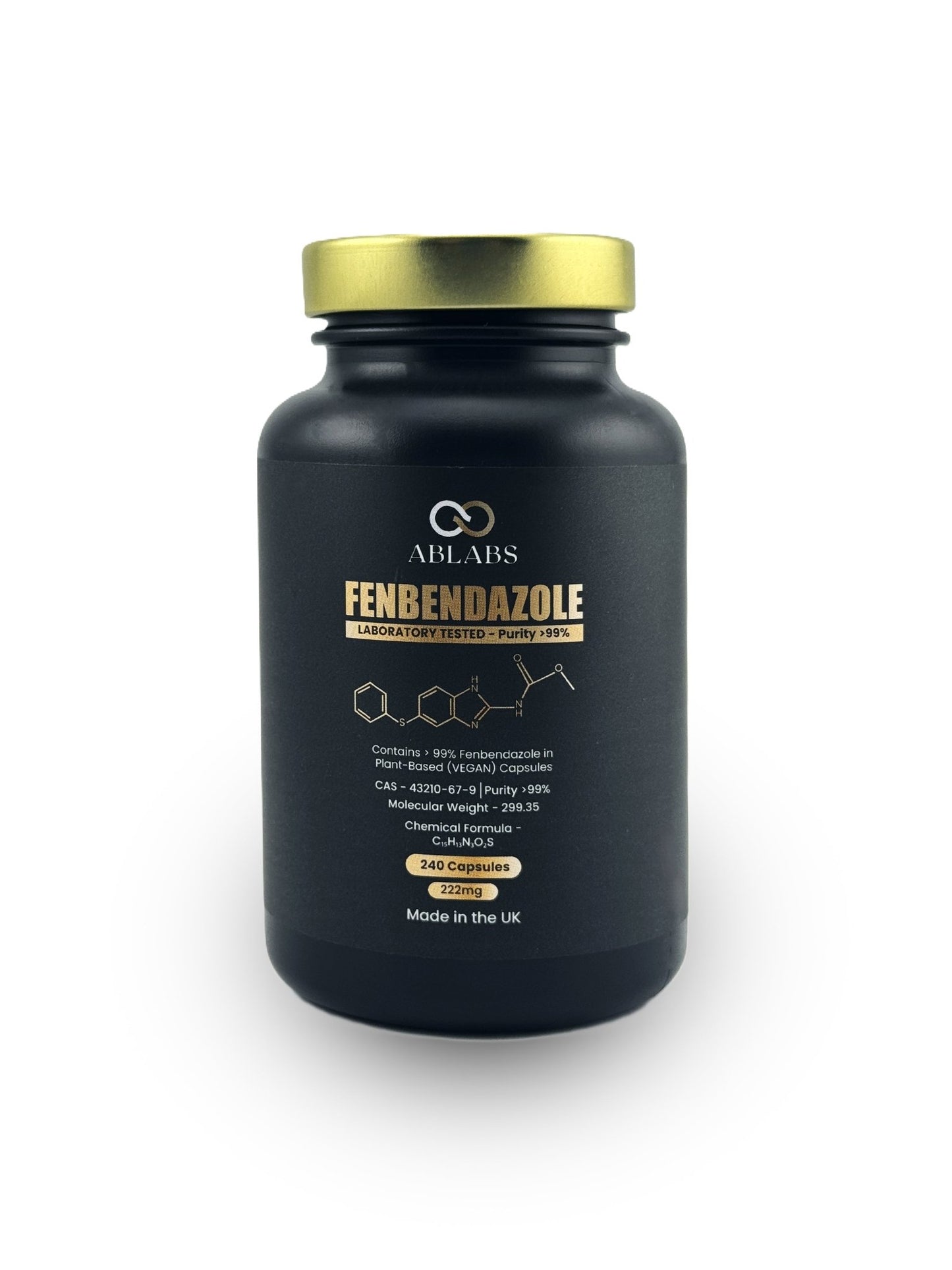 Ablabs Fenbendazole – 222 mg Capsules - Ablabs