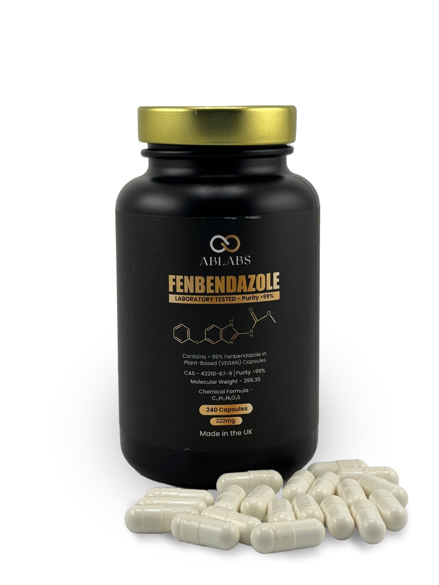 Ablabs Fenbendazole – 222 mg Capsules - Ablabs