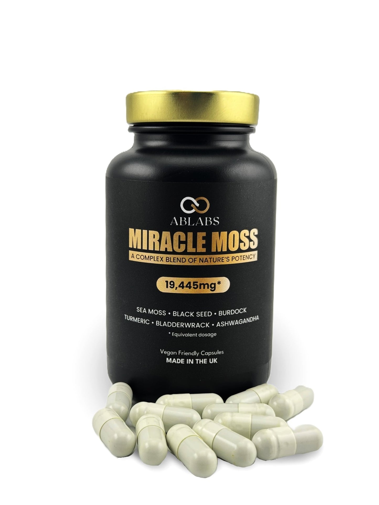 Ablabs Moss Complex — Sea Moss Blend (Capsules) (Meta) - Ablabs