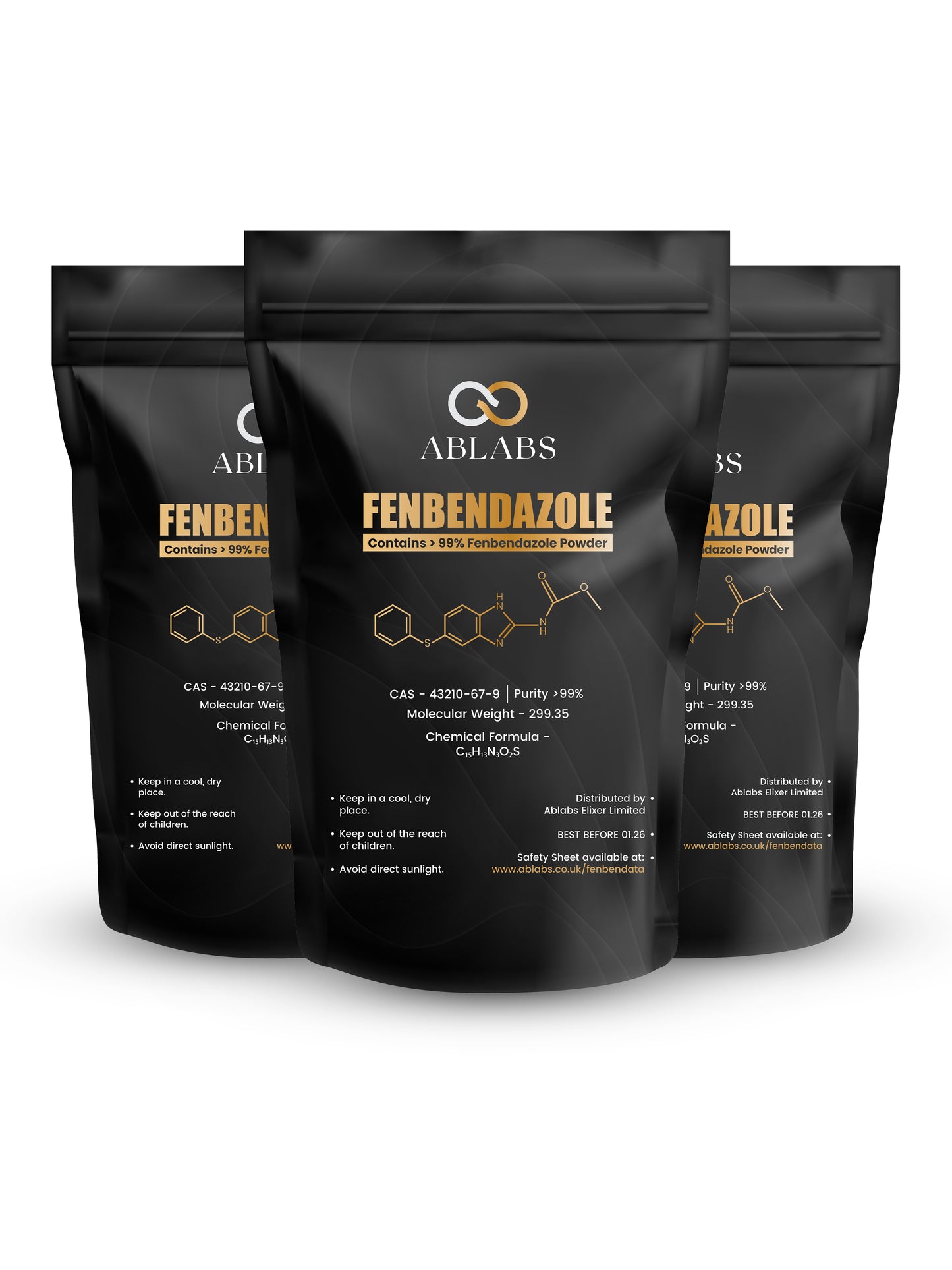 Ablabs Fenbendazole: Precision Purity for Research & Development - Powder